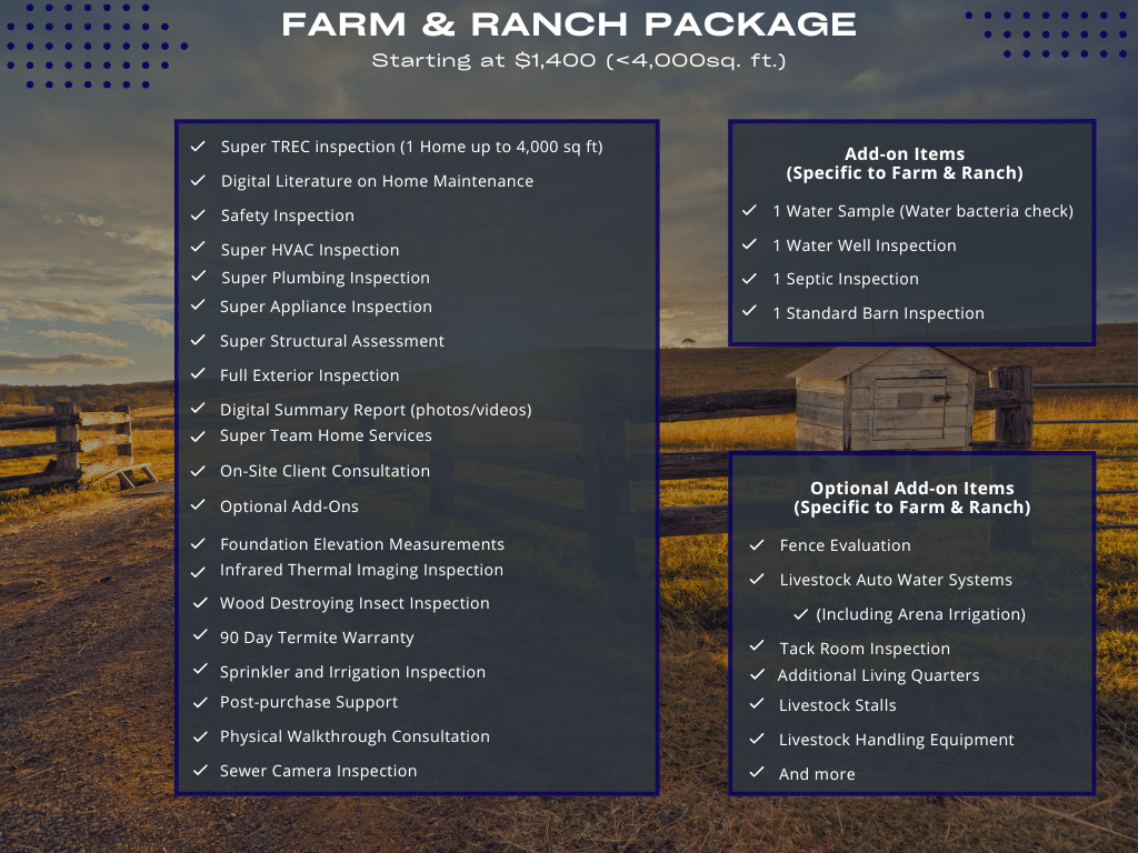 Farm and Ranch Inspections